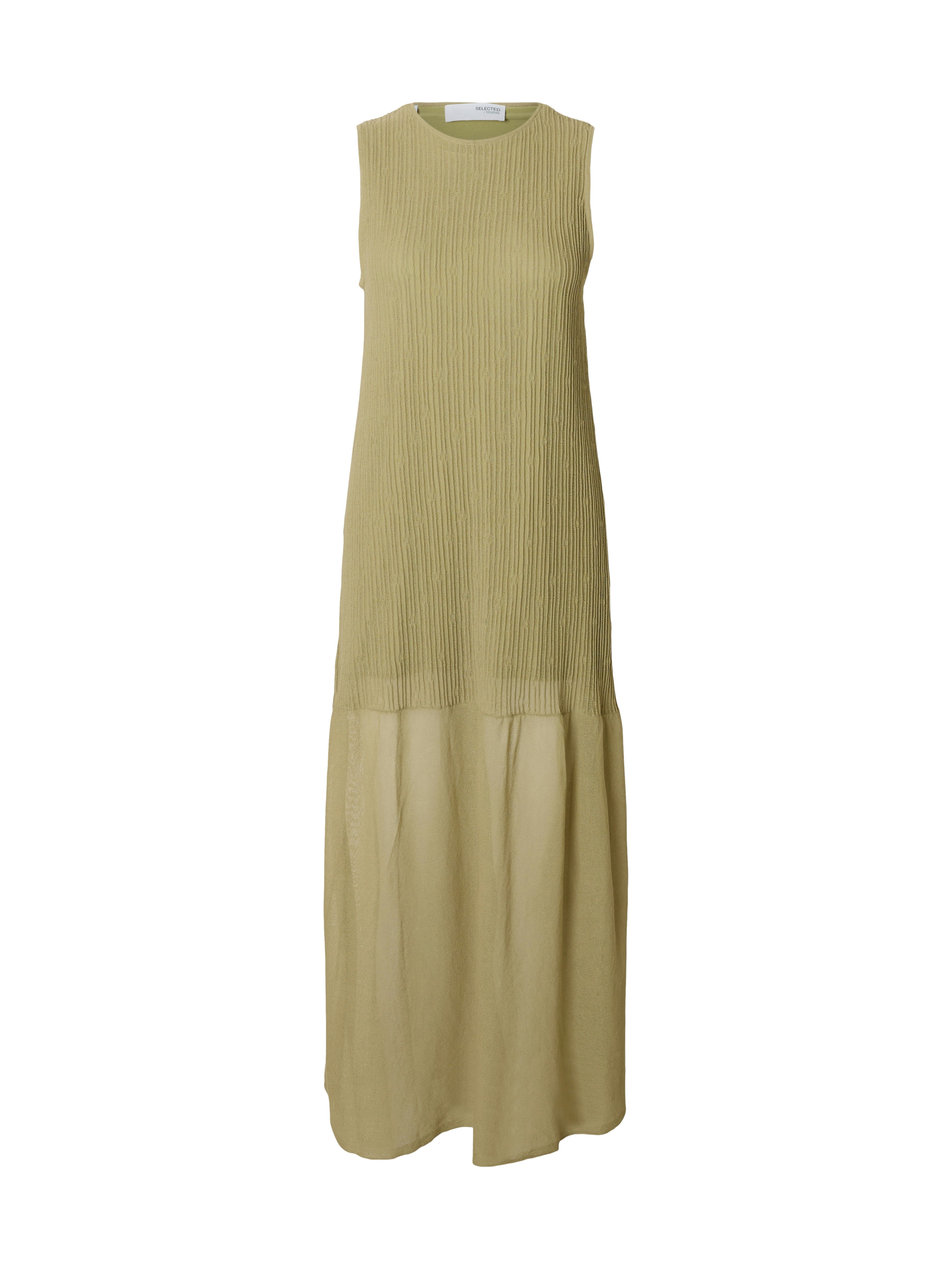 SLFLEA Knit Dress, slate green  Weinstrassenliebe