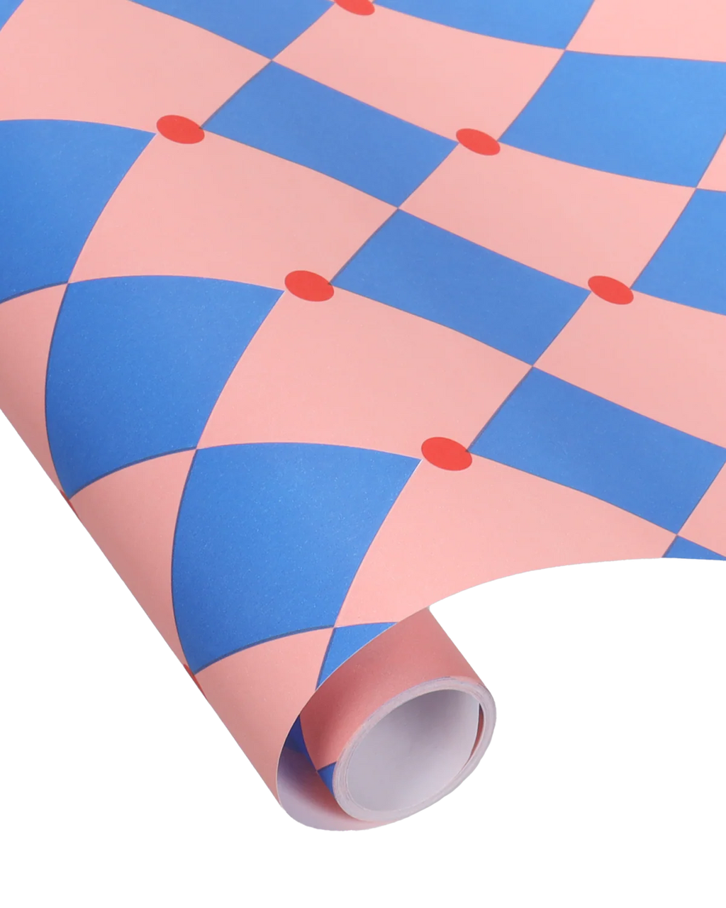 KADOOLE Geschenkpapier "Circus", flamingo / saphir