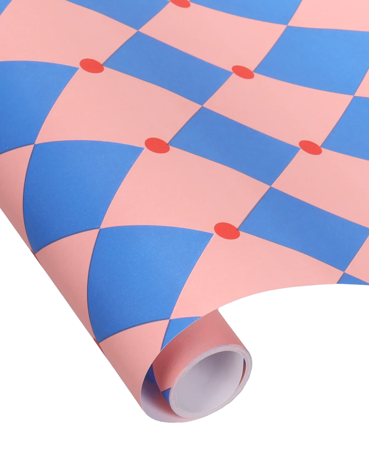 KADOOLE Geschenkpapier "Circus", flamingo / saphir