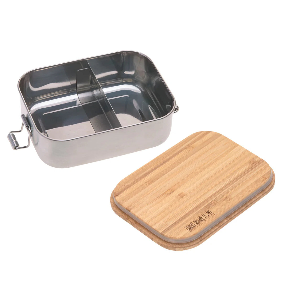 LÄSSIGBOX Edelstahl - Lunchbox, Garden Explorer