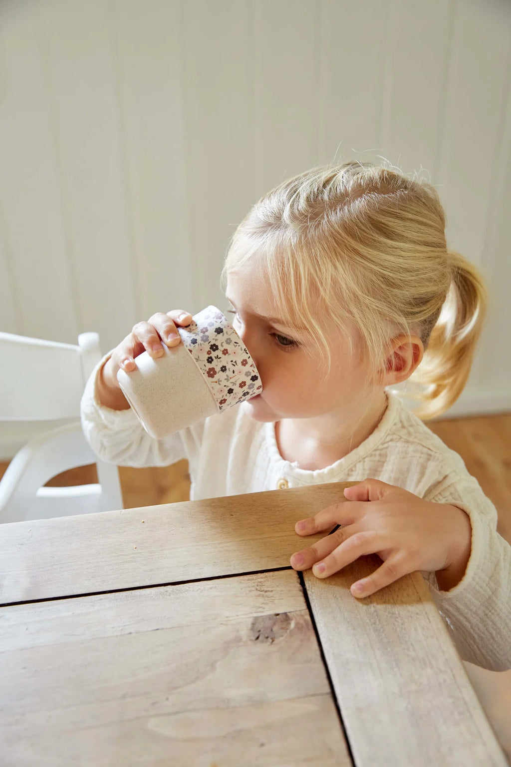 LÄSSIGDISH Trinkbecher Tiny Farmer Gans