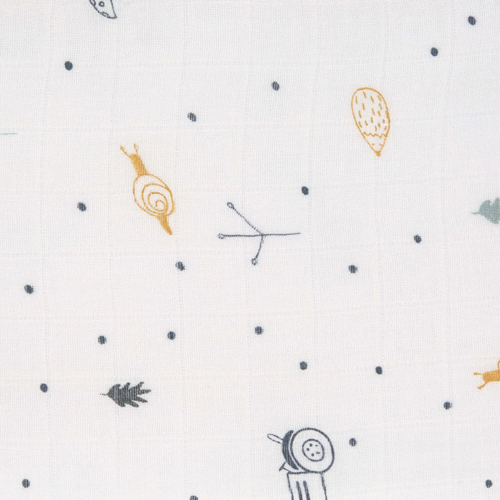 LÄSSIGSWADDLE Mulltücher 3er Set, Garden Explorer