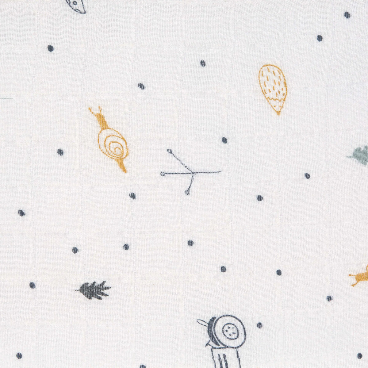 LÄSSIGSWADDLE Mulltücher 3er Set, Garden Explorer