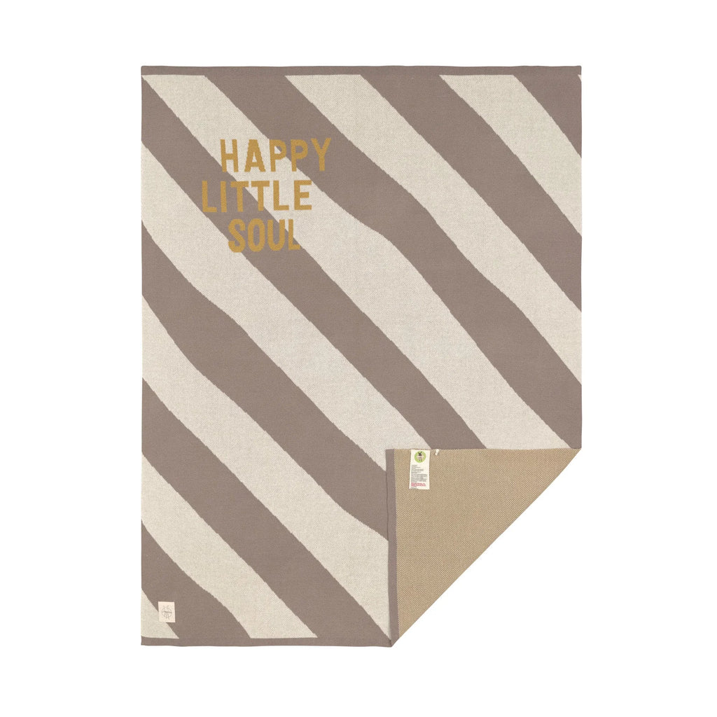 LÄSSIGBLANKET Babydecke Happy Little Soul