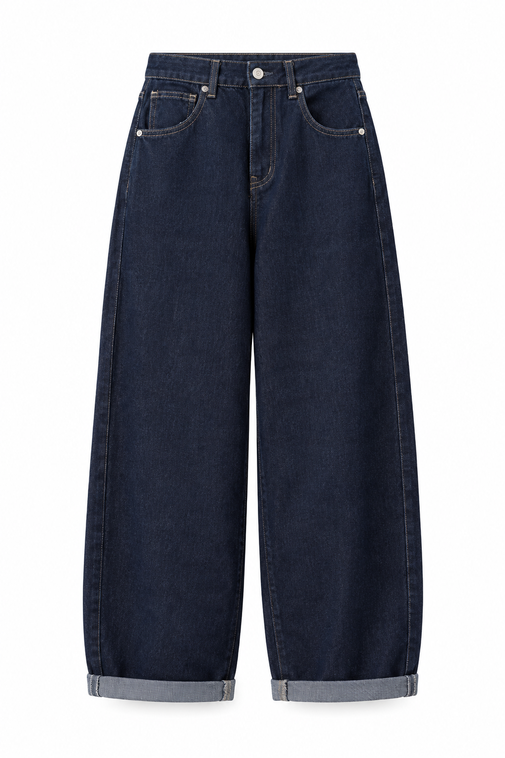 WLBOBBY Barrel Fit Jeans, dark blue