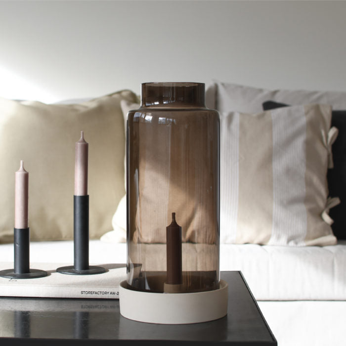 STORM Glascylinder, braun