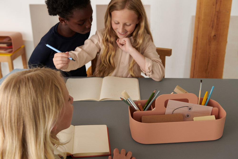 VALERIA Aufbewahrungsbox, Whale blue