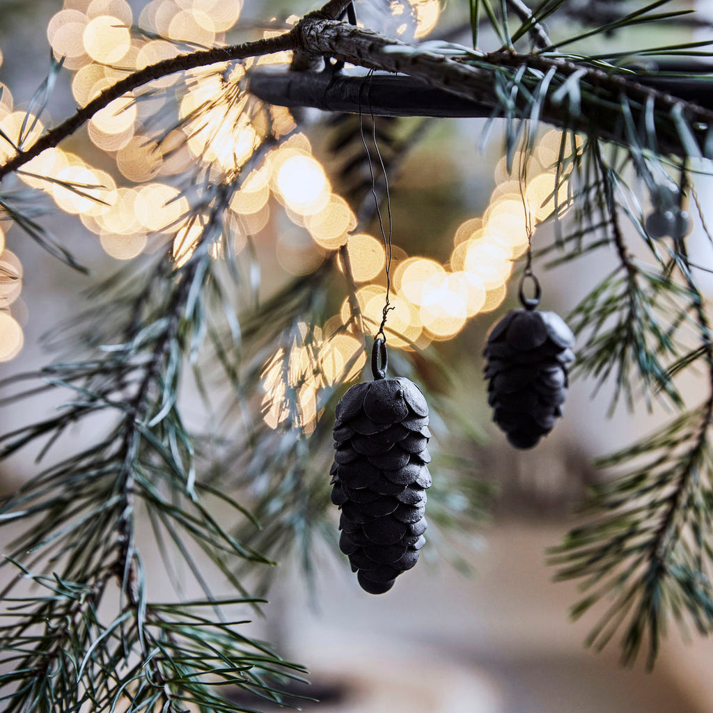 Ornamente CONE, schwarz