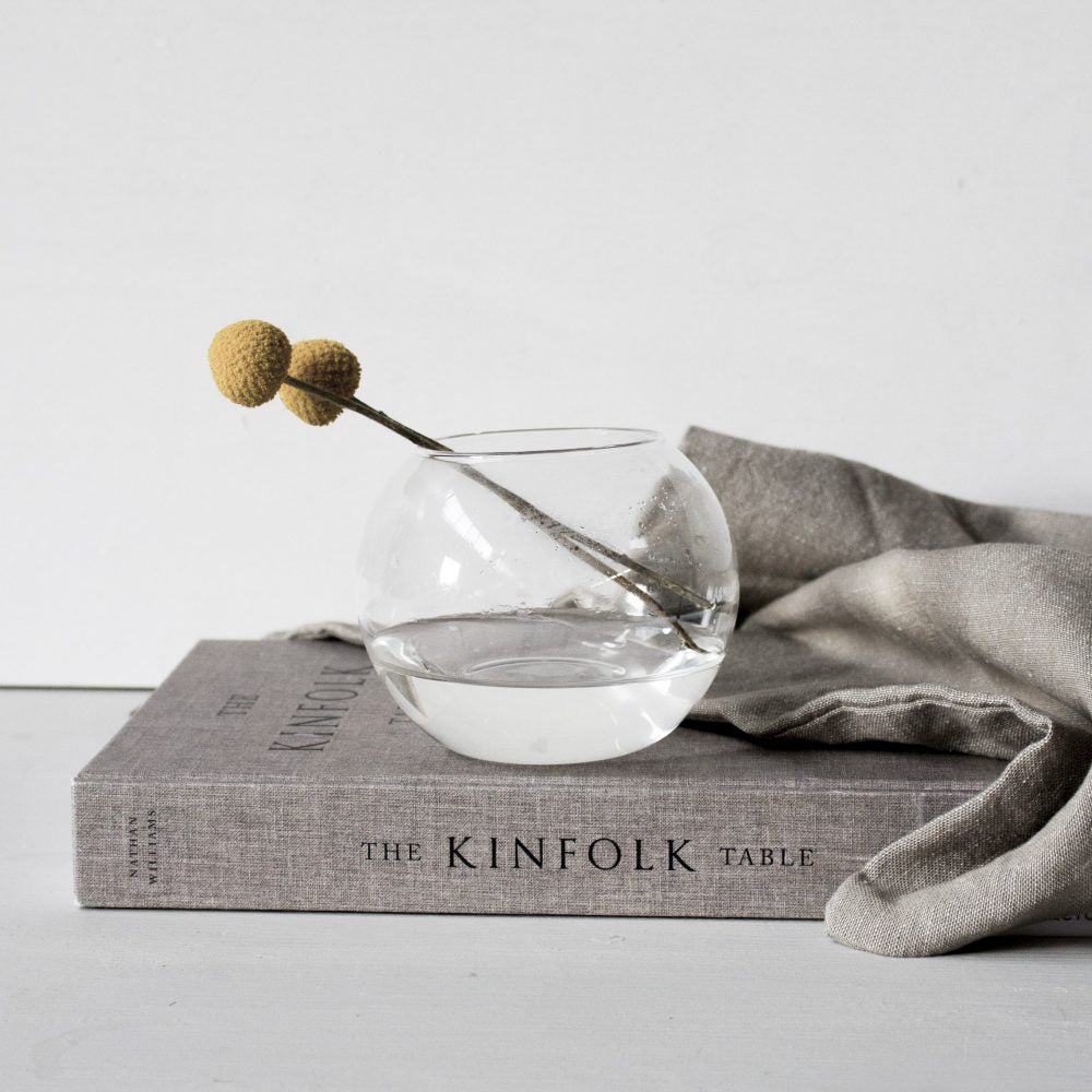 BLOMSTERMALA Glas Vase, klein