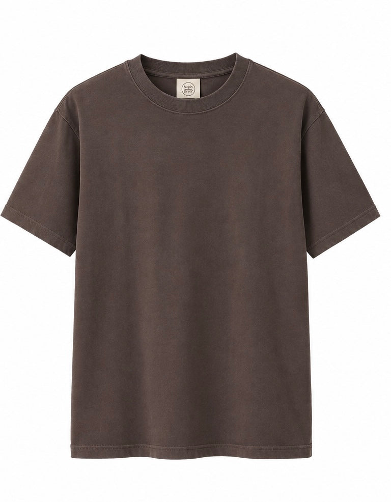 FTLSHIRT Unisex Shirt "Zusammen gross", braun