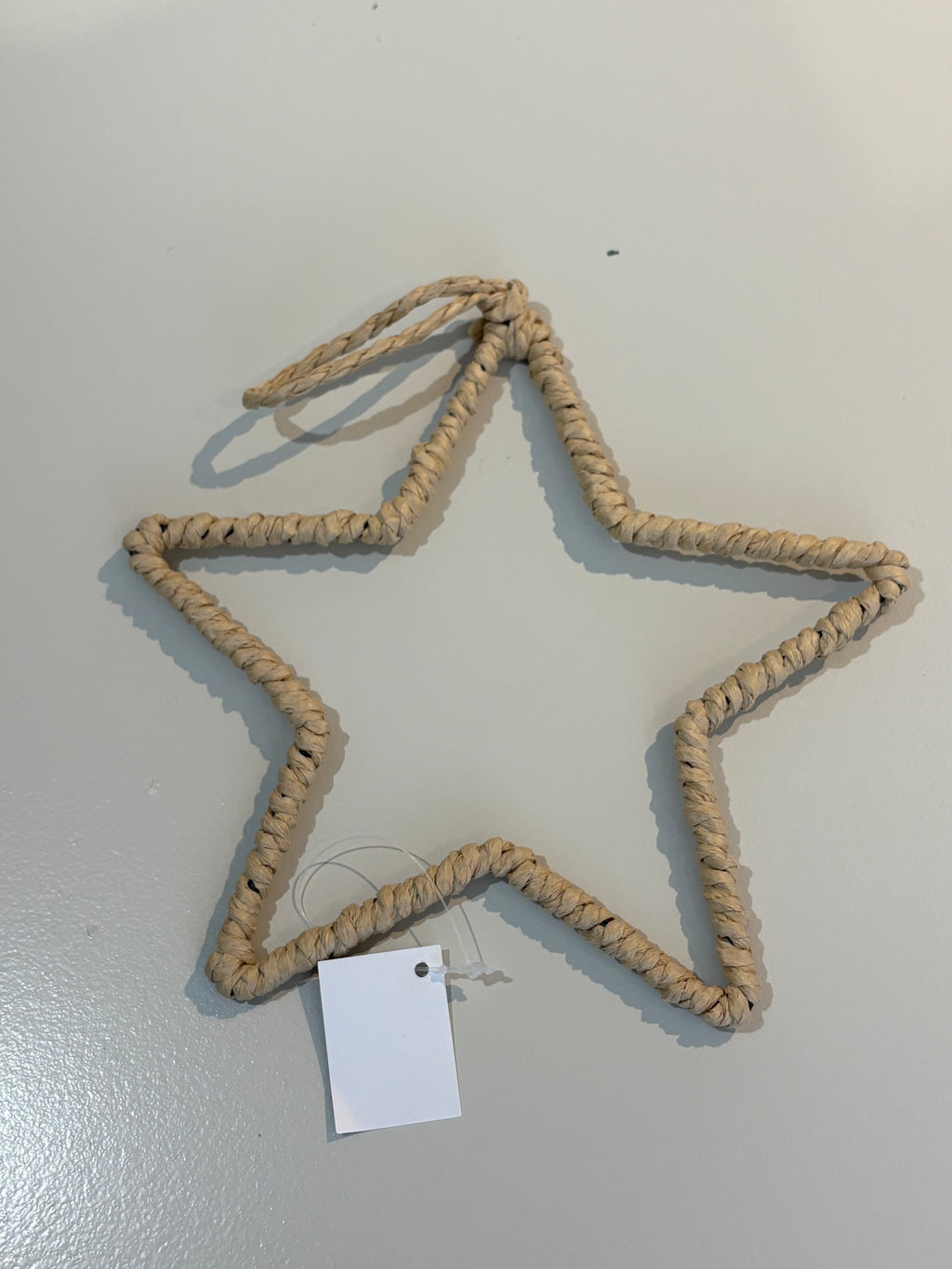 RATTANSTAR Stern zum Hängen, beige