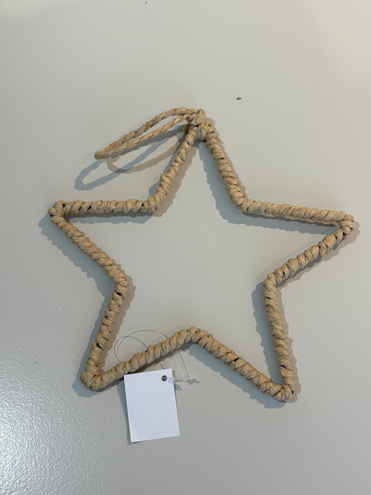 RATTANSTAR Stern zum Hängen, beige
