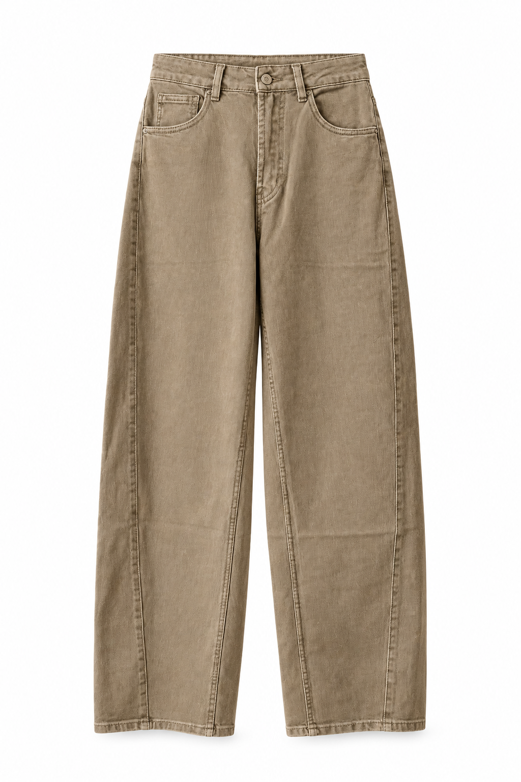 WLBOBBY Barrel Fit Jeans, beige meliert