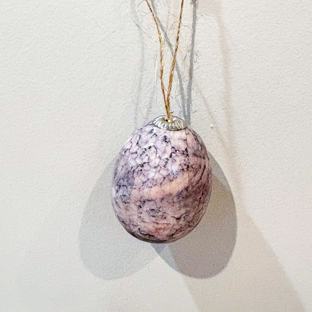 WLEGG 8erSET Eier zum Hängen, bedruckt