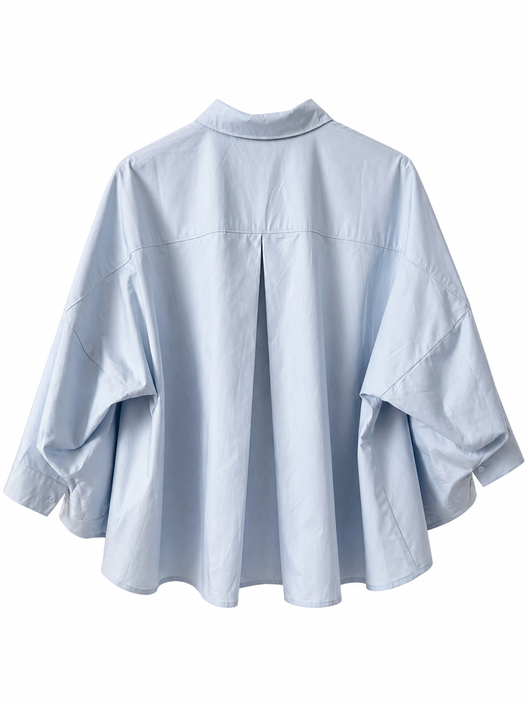 "SANNE" Bluse, hellblau