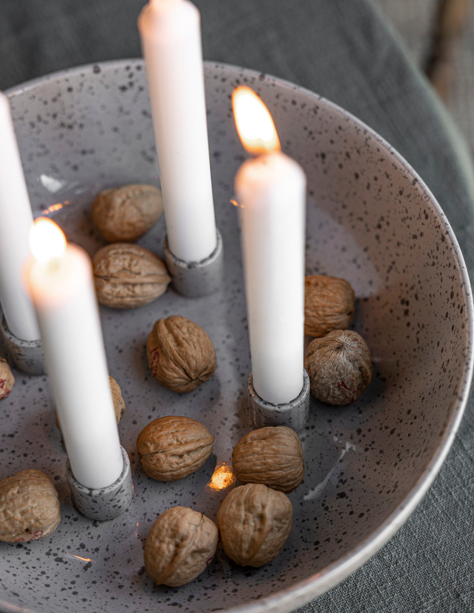 GRANHOLMEN XXL Kerzenschale, Nature