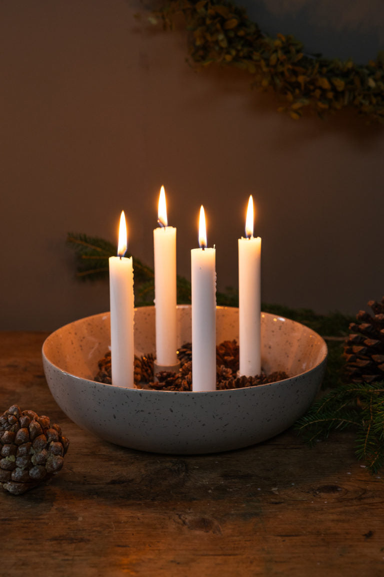 GRANHOLMEN XXL Kerzenschale, Nature