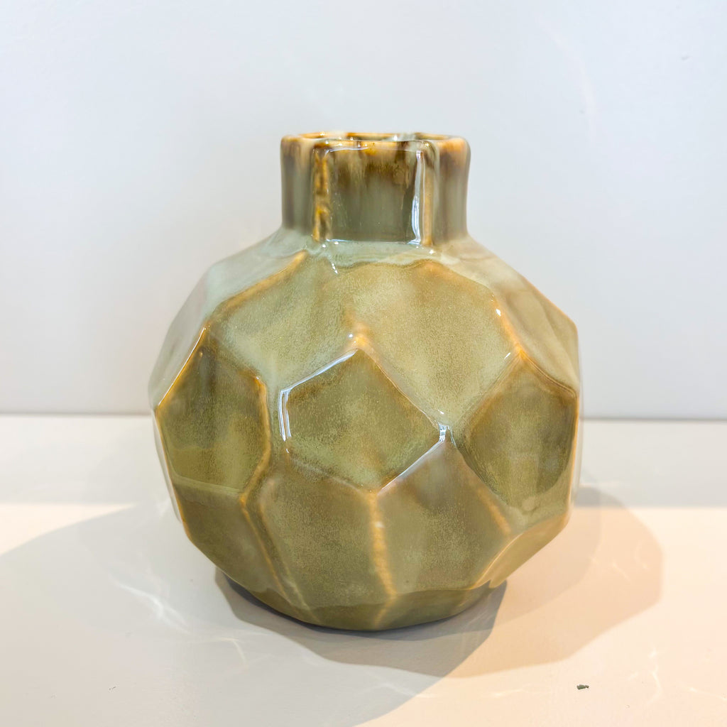 "MINA" Vase, grün