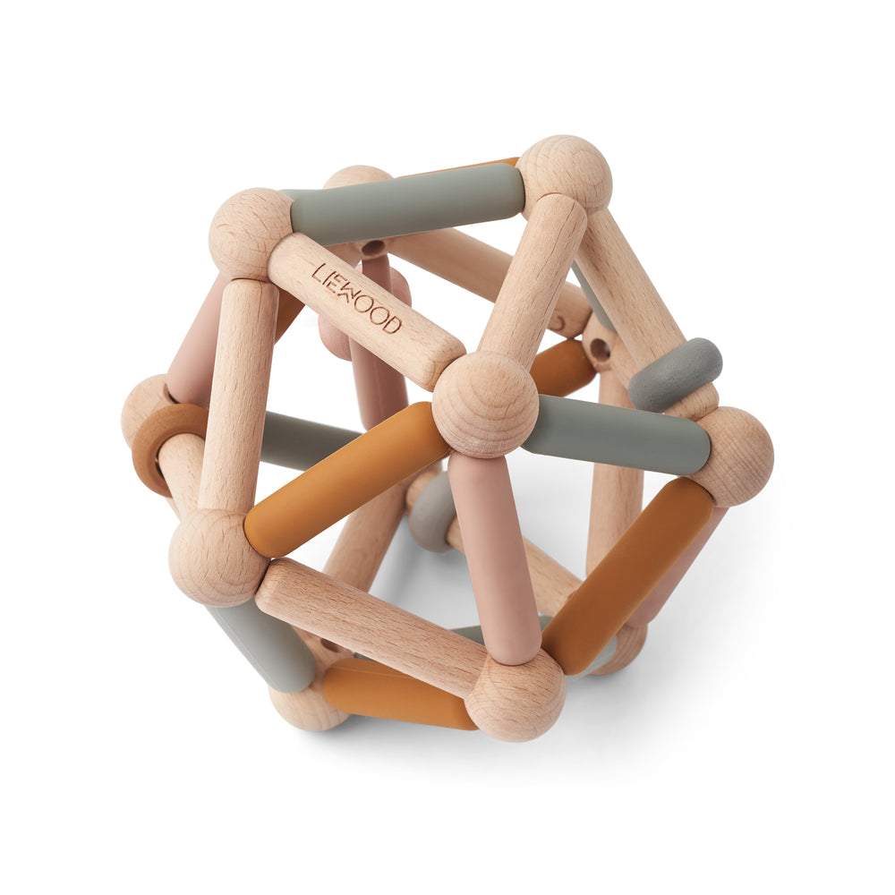 ANNEMETTE Baby Motorikspielzeug, Mustard multi mix