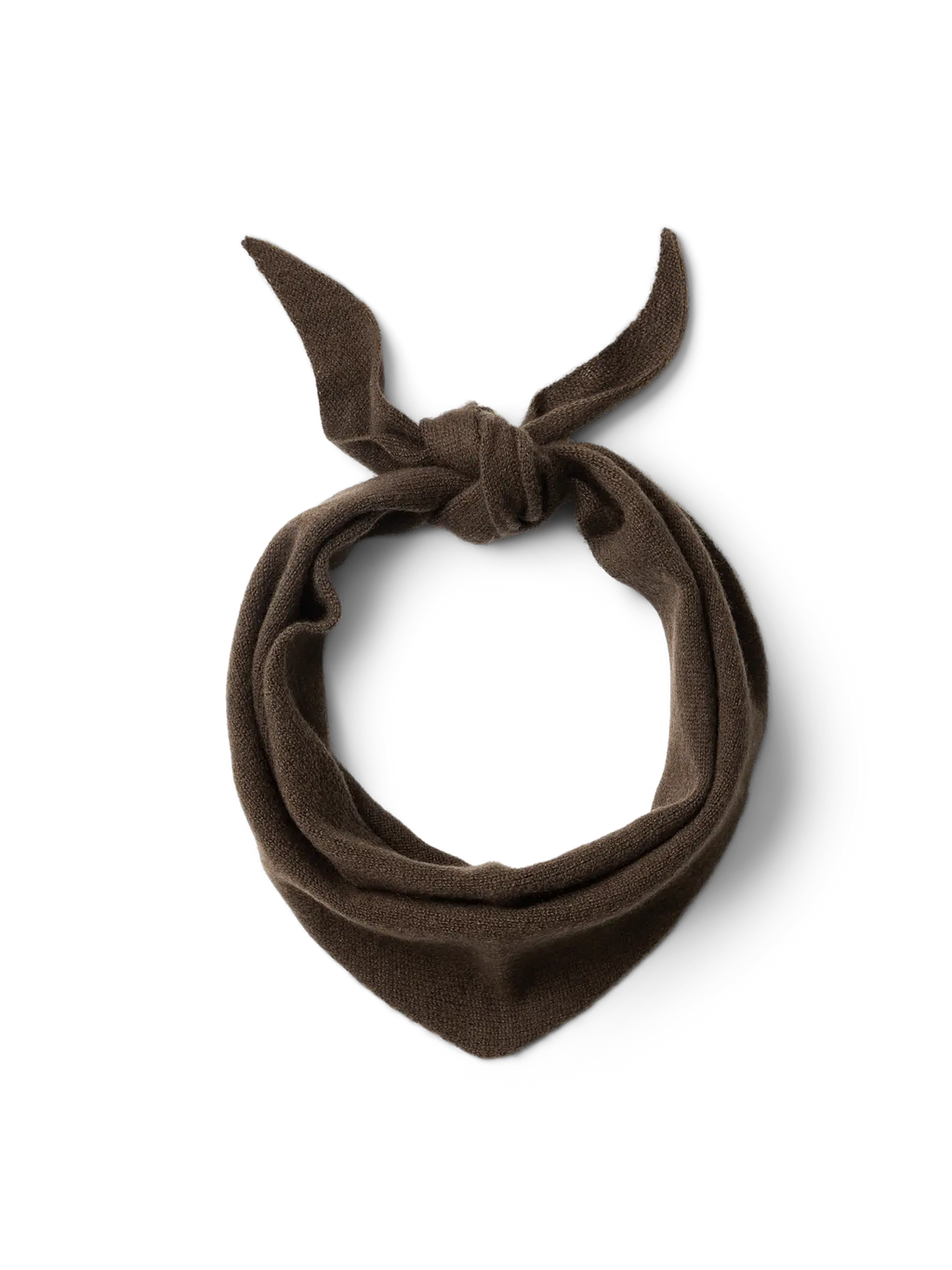 SLWMARIA Narrow Cashmere Scarf, Chocolate Chip