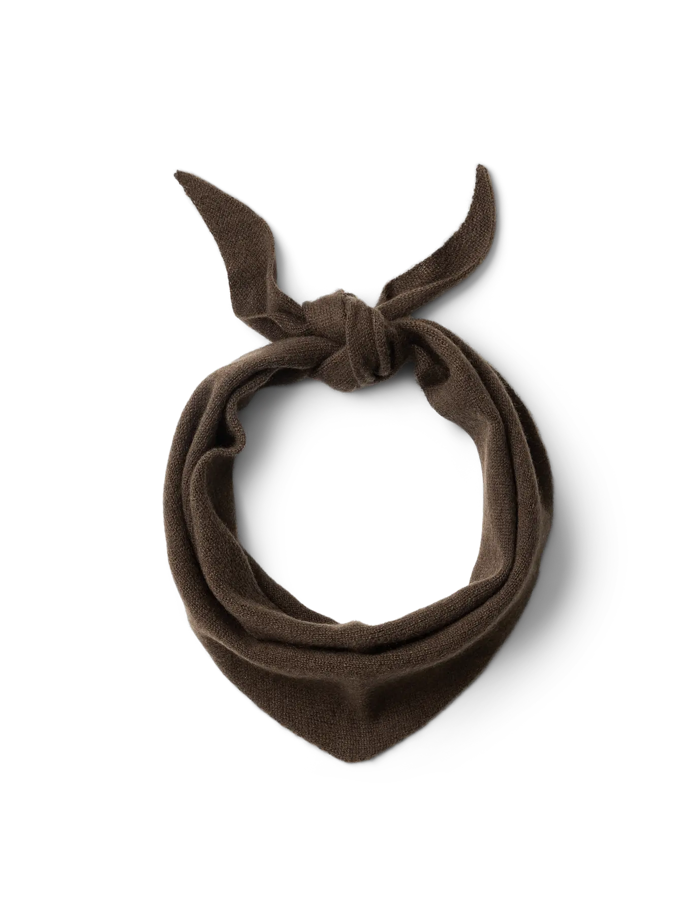 SLWMARIA Narrow Cashmere Scarf, Chocolate Chip
