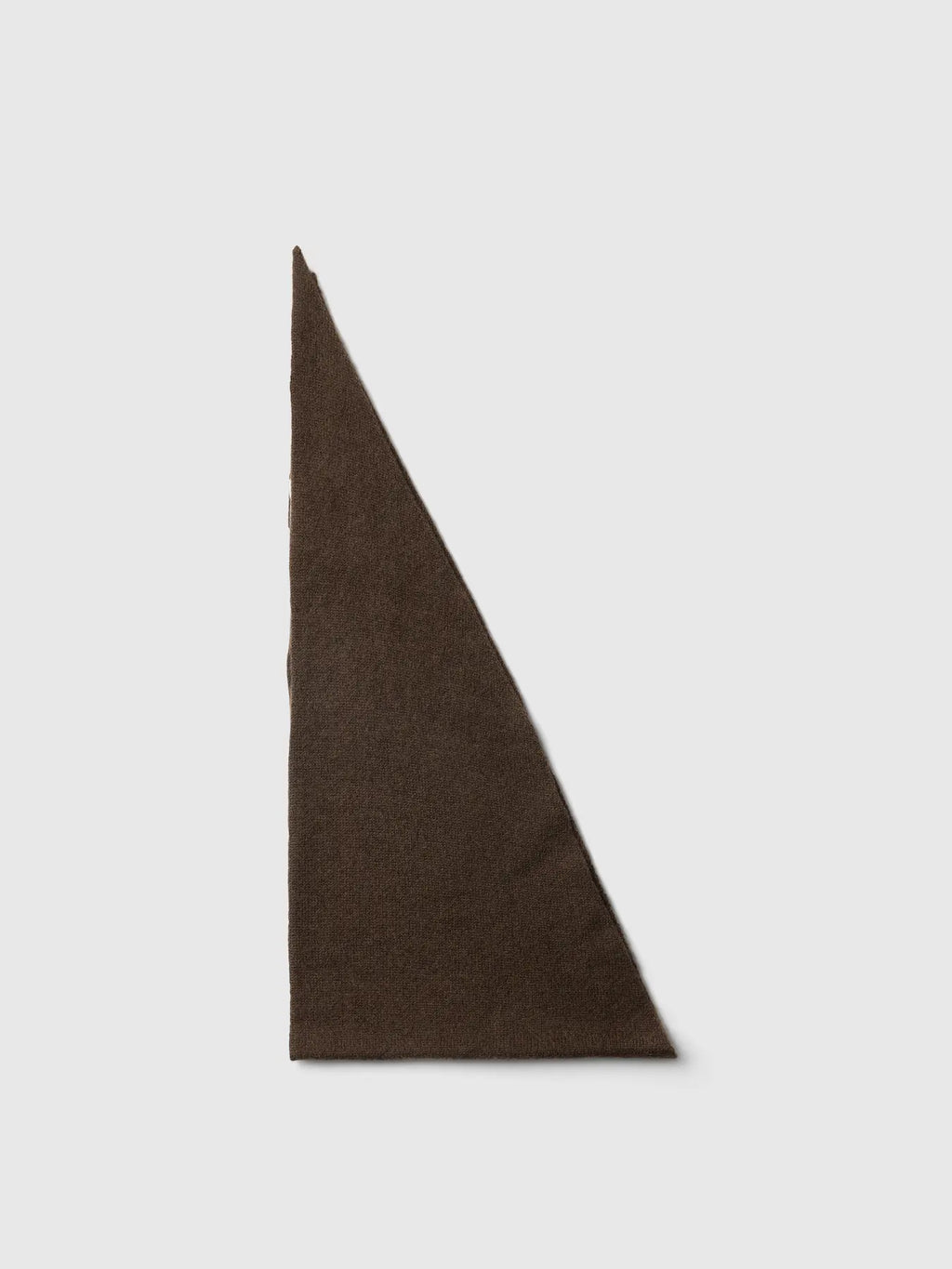 SLWMARIA Narrow Cashmere Scarf, Chocolate Chip