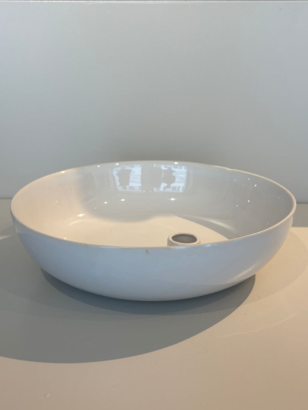 „LIDA“ Kerzenschale, groß, weiß