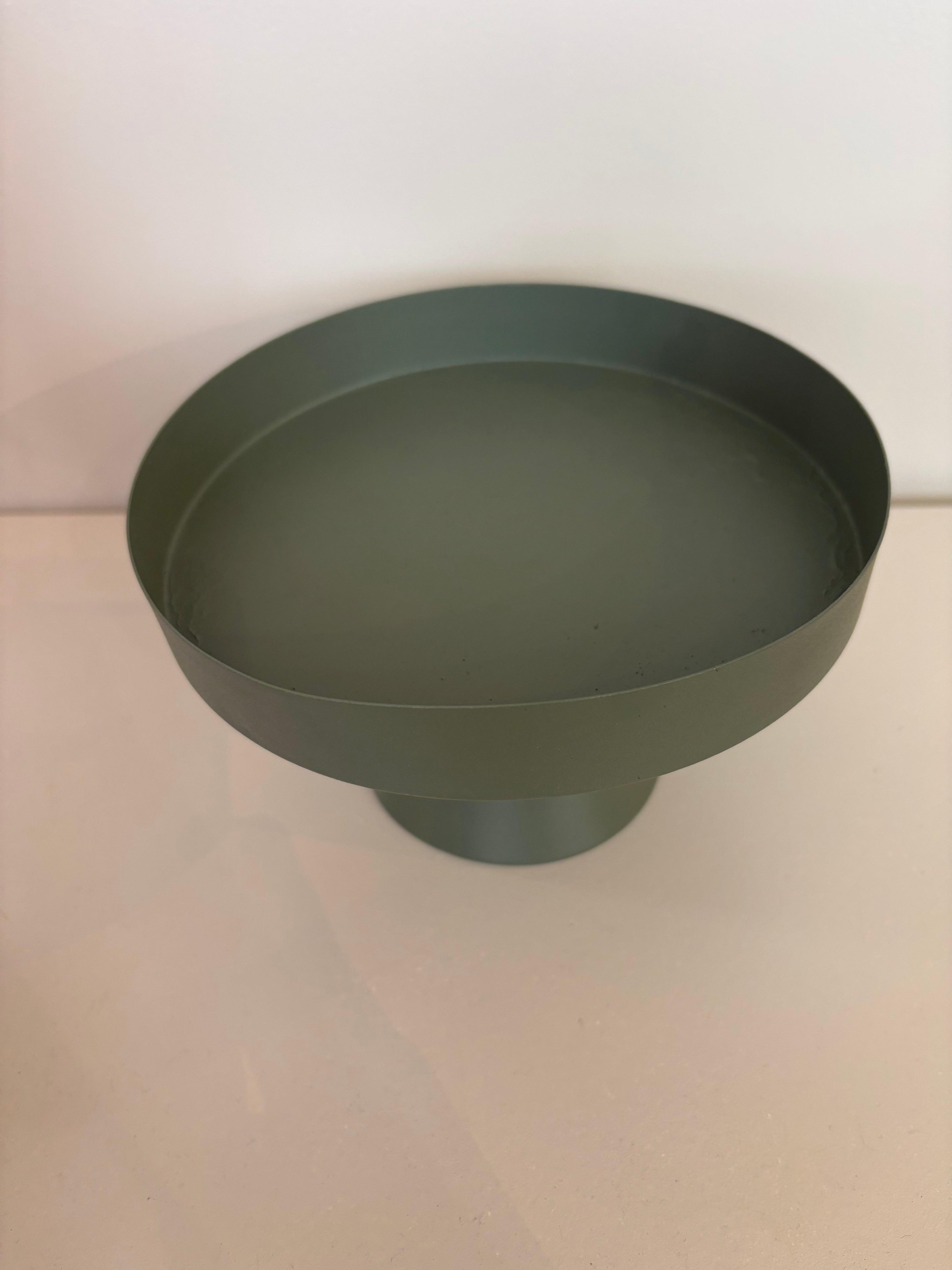 WLEDDA Platte mit Fuss MINI, grün