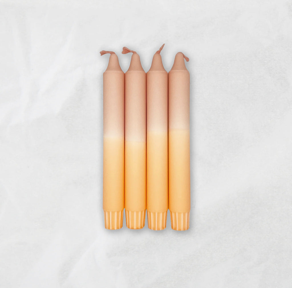 DipDye Kerzen, Pale Blush x Pale Peach
