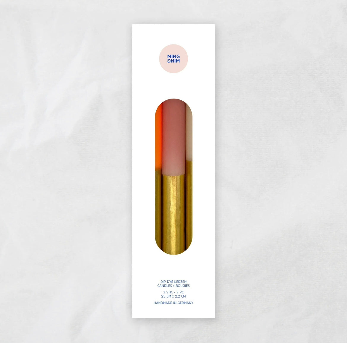 DipDye Kerzen, Goldy Warm Mix