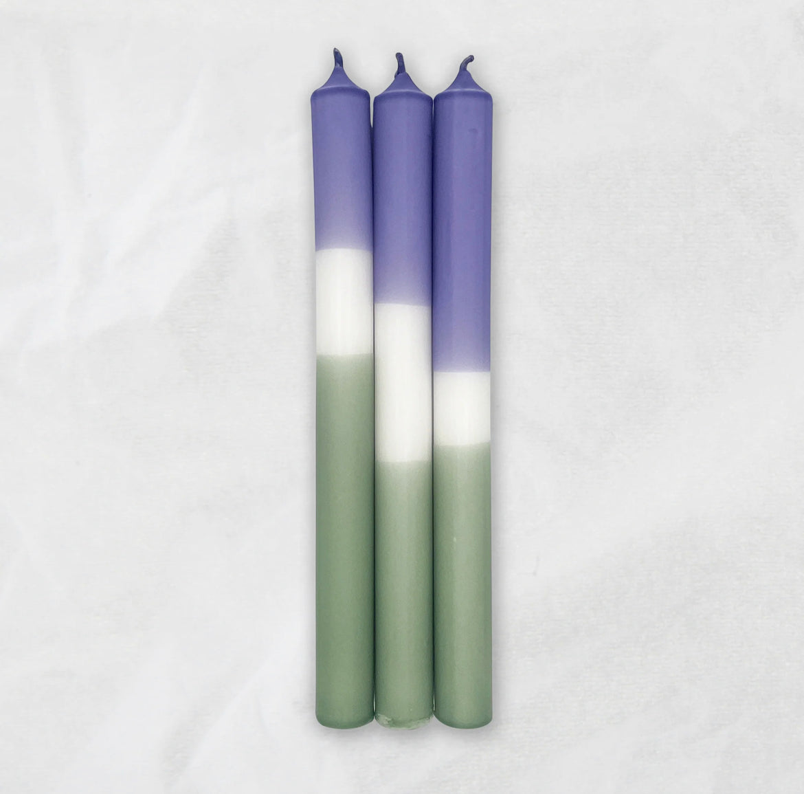 LOLLYPOP DipDye Kerzen, Sweet Lavender x Eucalyptus