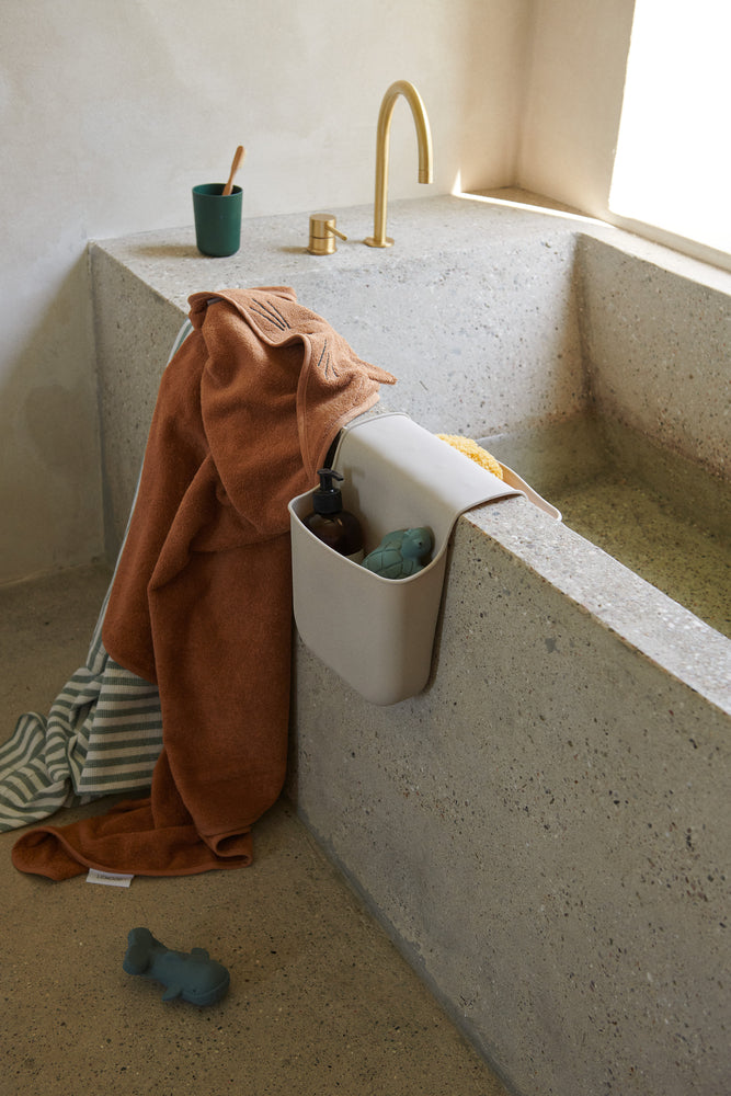 LWPILEA Badewannen Aufbewahrung, sandy