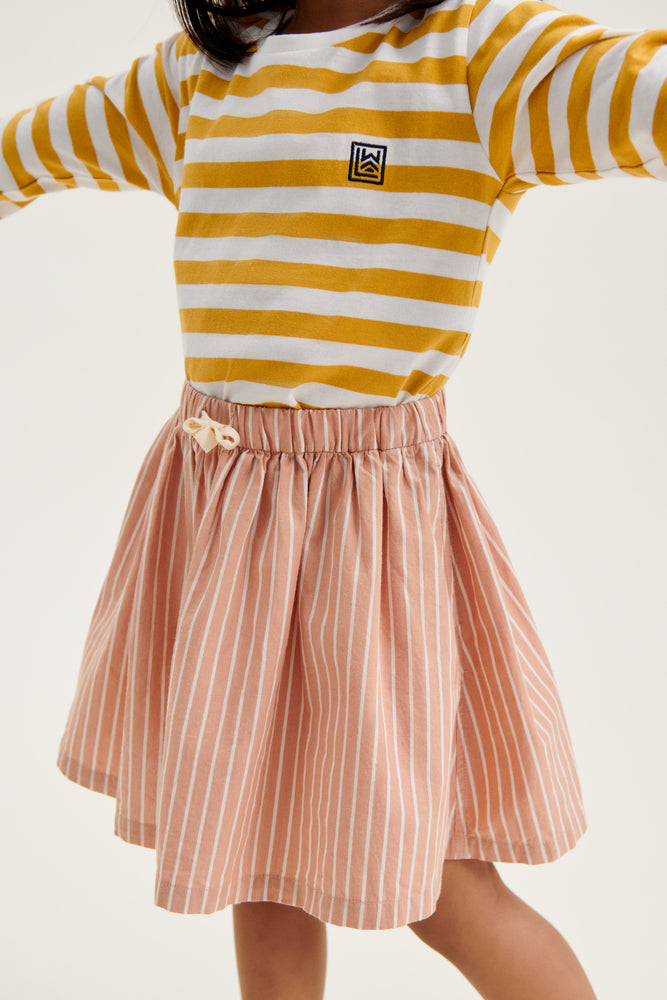 PADUKA Rock, Stripes Tuscany rose / Creme de la creme