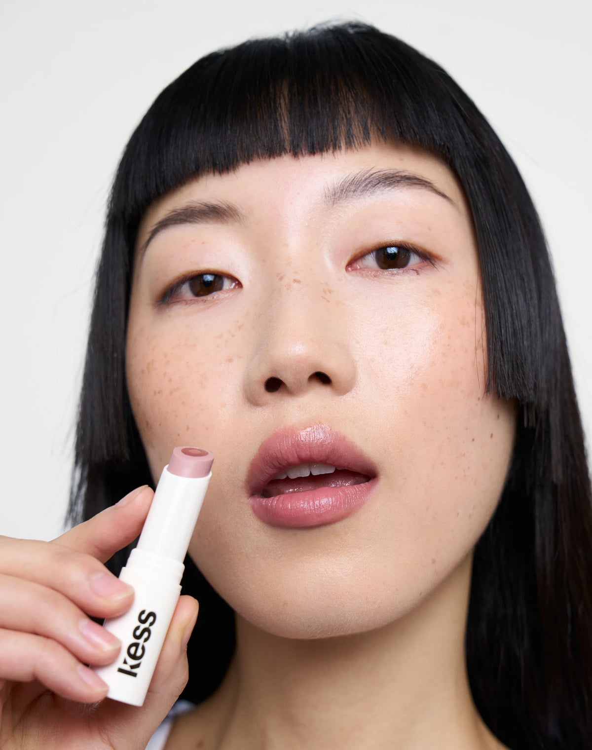 KESS Triple Tint Lip Balm, Nudie