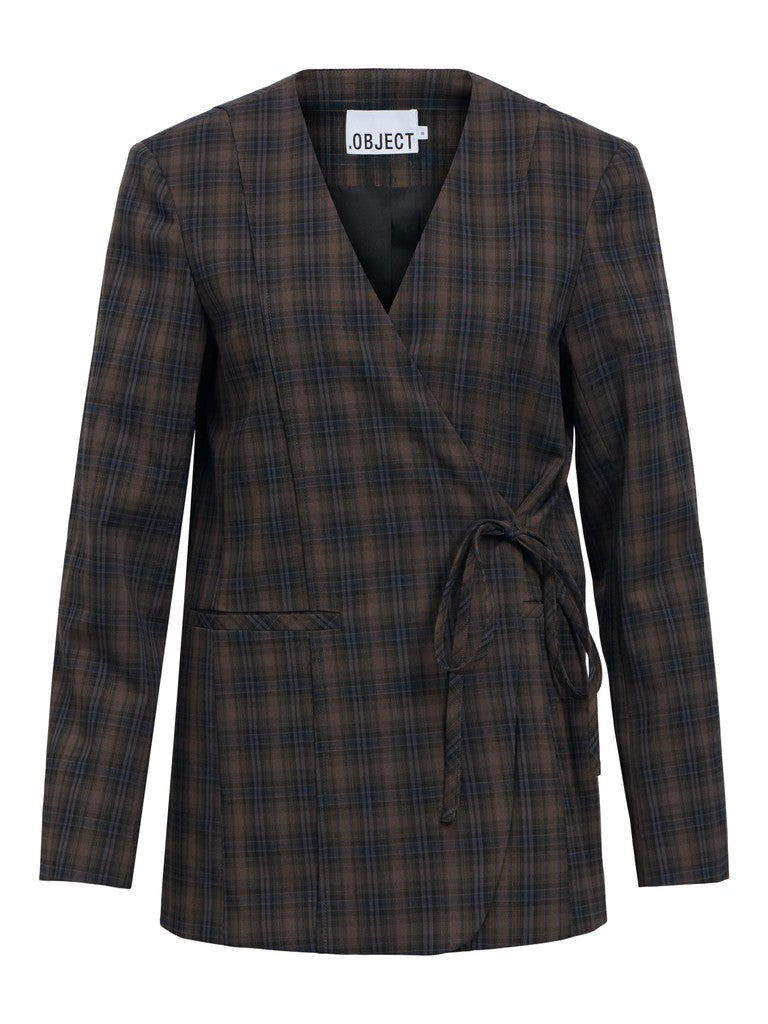 OBJSOLEY RE Tie Blazer, Carafe Blue shadow
