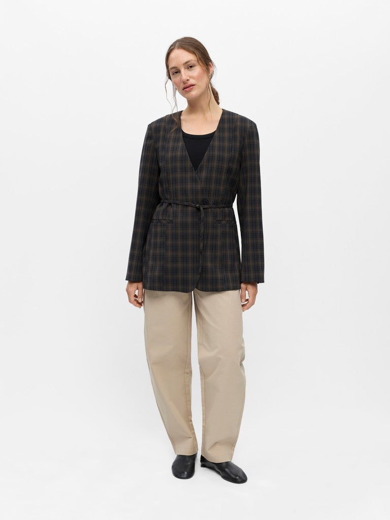 OBJSOLEY RE Tie Blazer, Carafe Blue shadow