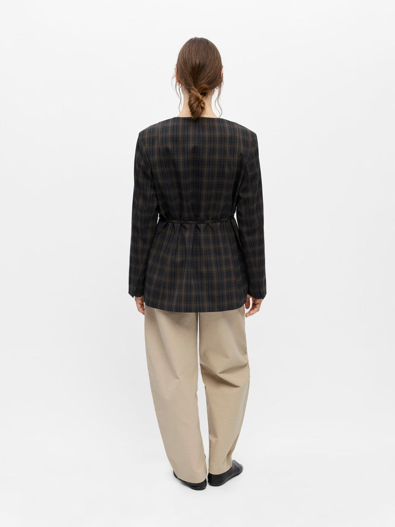 OBJSOLEY RE Tie Blazer, Carafe Blue shadow
