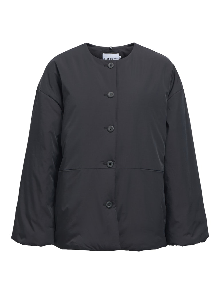 OBJGEMMI Scarf Jacket, Black