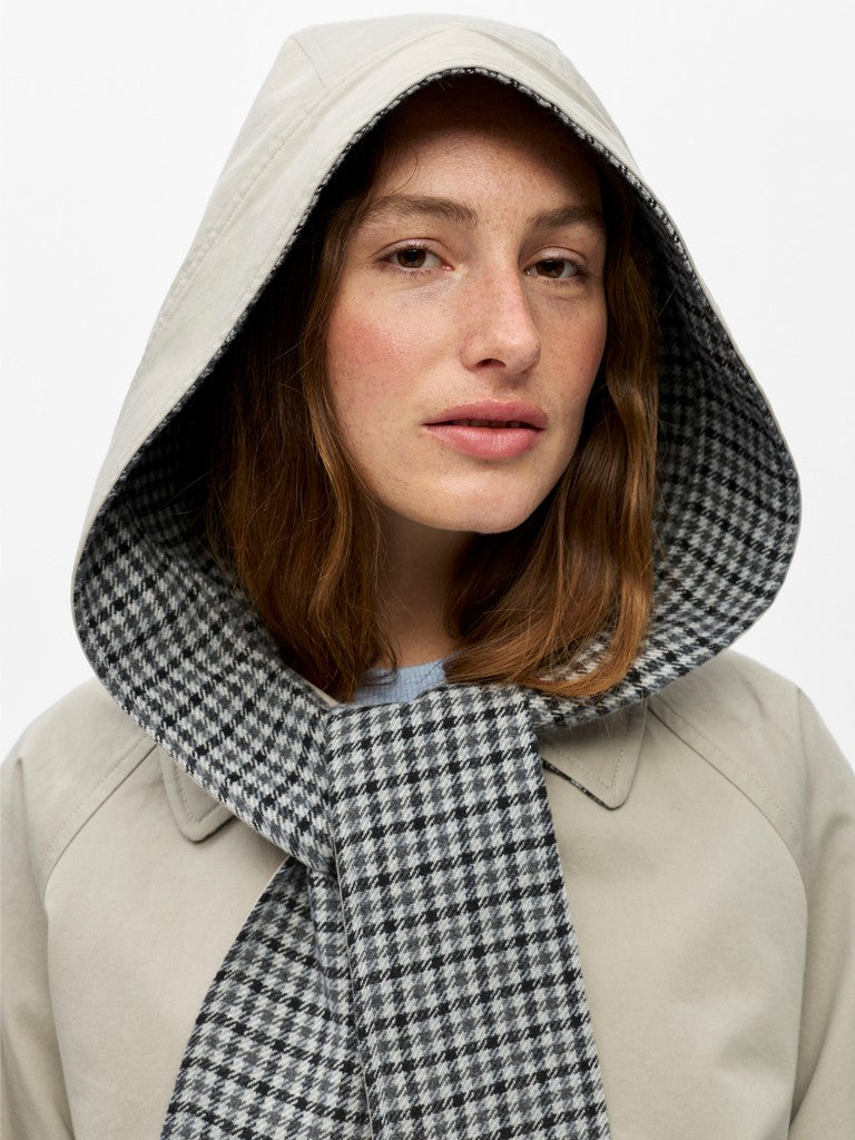 OBJHOLLY L/S Long Reversible Coat, Opal Gray