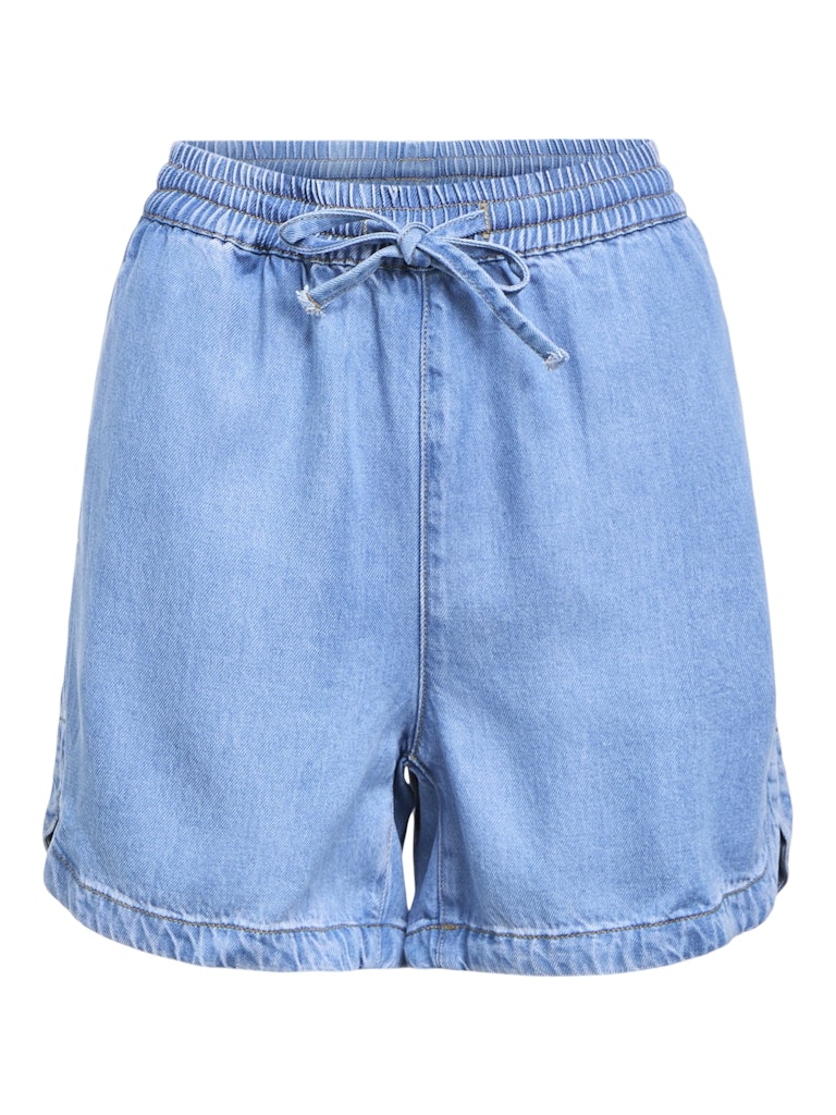 OBJFRAME RE MW Shorts, light blue denim