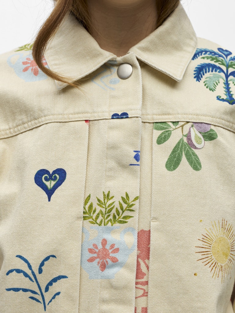 OBJALLY Printed Jacket, Humus