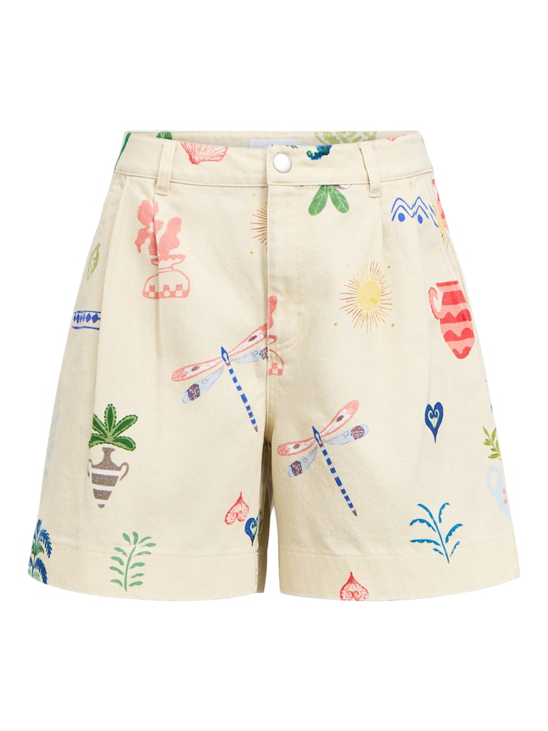 OBJALLY HW Shorts, humus
