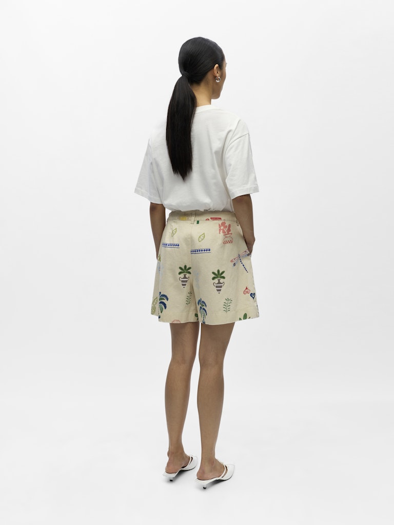 OBJALLY HW Shorts, humus