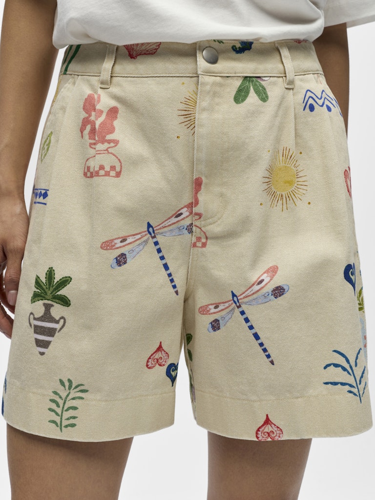 OBJALLY HW Shorts, humus