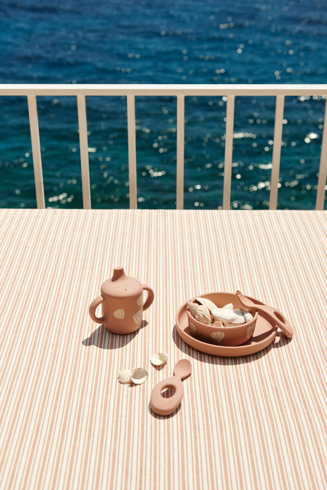 RYLE Babygeschirrset, Shell / Pale tuscany