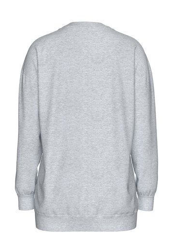 SLFGIA Yrsa Crew Neck Sweater, Light Grey Melange
