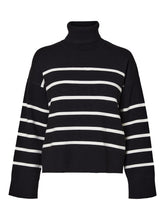 Lade das Bild in den Galerie-Viewer, SLFKAMMA Knit Rollneck Pullover, black/birch
