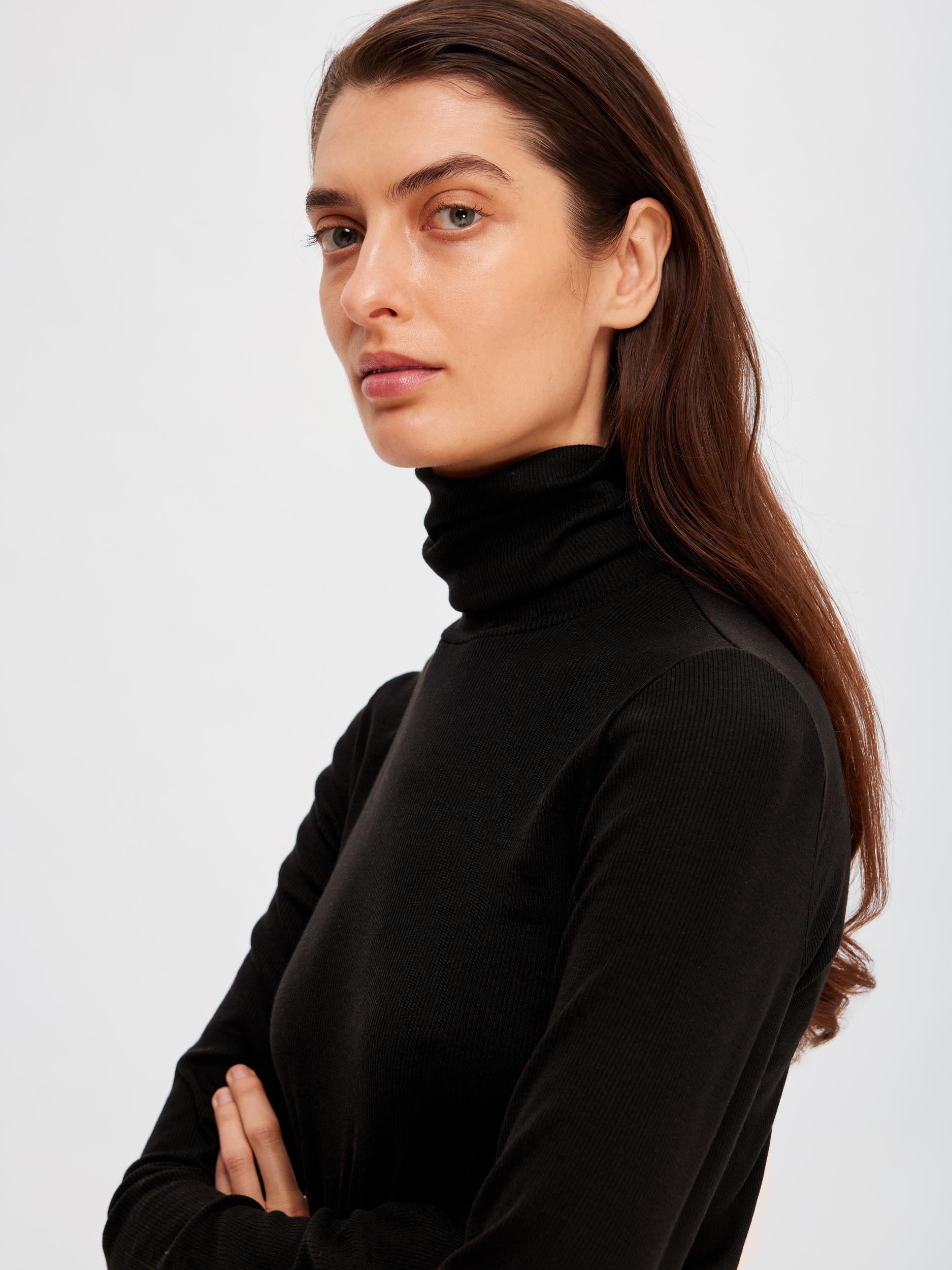 SLFWINONA Roll Neck, black