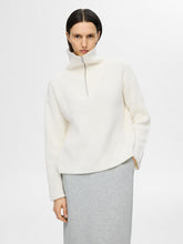 Lade das Bild in den Galerie-Viewer, SLFBLOOMIE Knit Halt Zip, snow white
