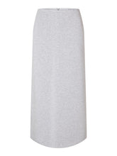 Lade das Bild in den Galerie-Viewer, SLFJAMILA Midi Skirt, light grey melange
